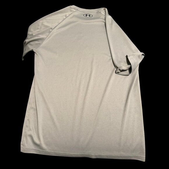 Under Armour HeatGear Athletic T-shirt Gray (Large) - Picture 2 of 4